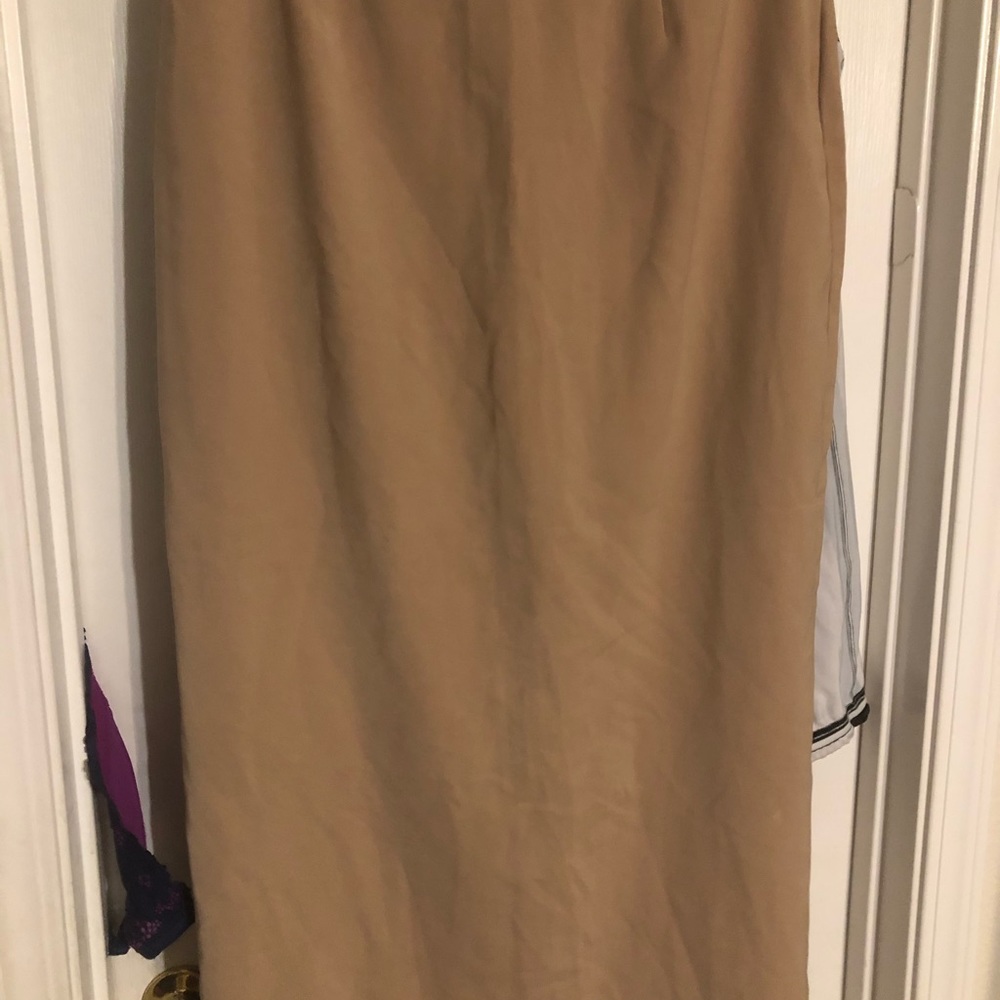 Long pencil skirt